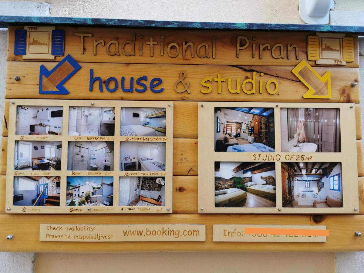 Traditional Piran Studio Exterior foto